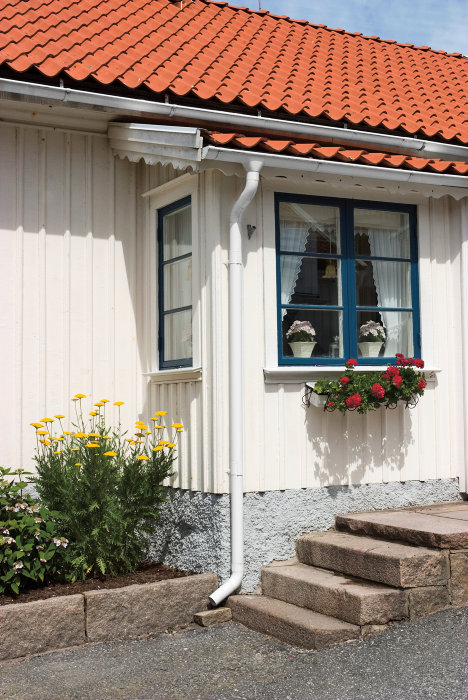 Stuprör 90 x 4000 mm Svart